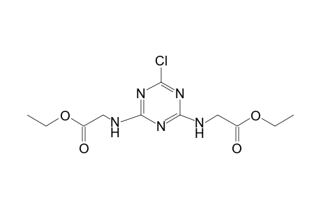 N,N'-(6-CHLORO-s-TRIAZINE-2,4-DIYL)DIGLYCINE, DIETHYL ESTER