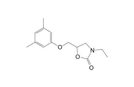 3-ethyl-5-(3,5-xylyloxymethyl)-2-oxazolidinone