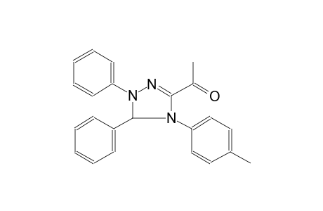 ethanone, 1-[4,5-dihydro-4-(4-methylphenyl)-1,5-diphenyl-1H-1,2,4-triazol-3-yl]-