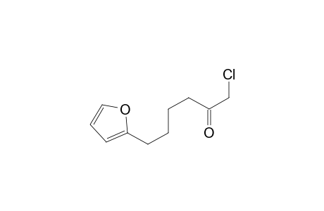 2-Hexanone, 1-chloro-6-(2-furanyl)-