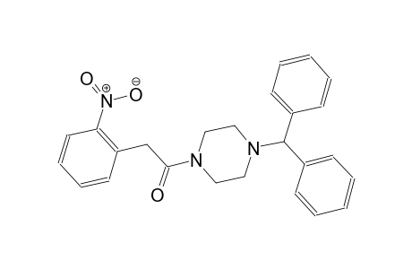 1-benzhydryl-4-[(2-nitrophenyl)acetyl]piperazine