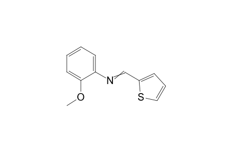 2-Methoxy-N-(thenylidene)aniline