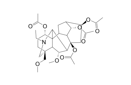 1,16-Diacetyl-destaphisine