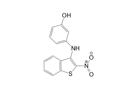 3-(2-nitrobenzo[b]thiophen-3-ylamino)phenol