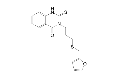 4(1H)-quinazolinone, 3-[3-[(2-furanylmethyl)thio]propyl]-2,3-dihydro-2-thioxo-