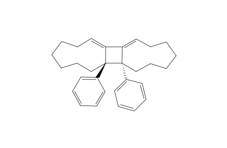 trans-Tetradecahydro-7a,7b-diphenyl-cyclobuta[1,2 ; 3,4]dicyclononene