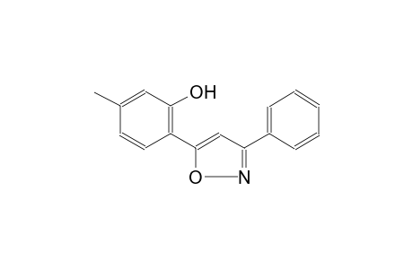 phenol, 5-methyl-2-(3-phenyl-5-isoxazolyl)-