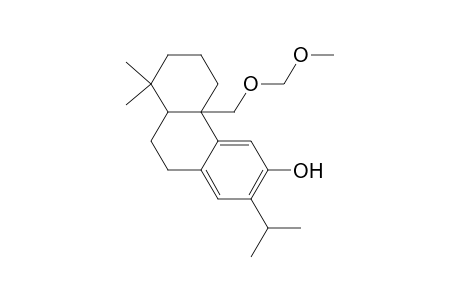 (4br,8as)-(+)-4b,5,6,7,8,8a,9,10-octahydro-2-isopropyl-4b-((methoxymethoxy)methyl)-8,8-dimethylphenanthren-3-ol