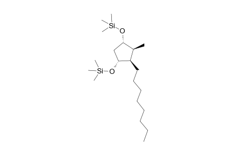 (1S,2S,3R,4R)-2-Methyl-3-octyl-1,4-bis-trimethylsilanyloxy-cyclopentane