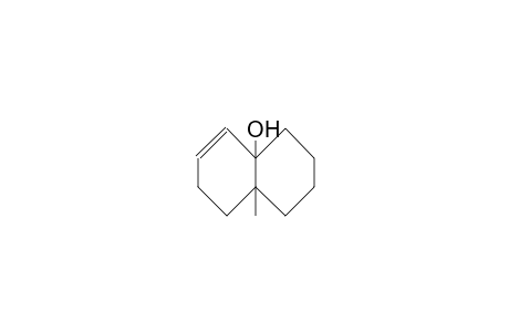 9-Hydroxy-10-methyl-1,2-dehydro-cis-decalin