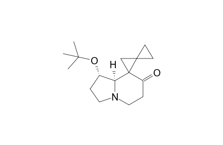 (trans / cis)-1"-(t-Butoxy)dispiro[cyclopropane-1,1'-cyclopropane-2',8"-perhydroindolizin]-7"-one