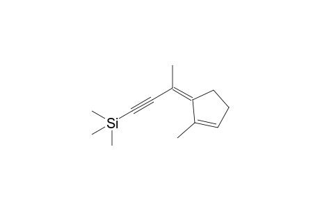 1-Methyl-5-(4-trimethylsilyl-3-butyn-2-ylidene)-1-cyclopentene