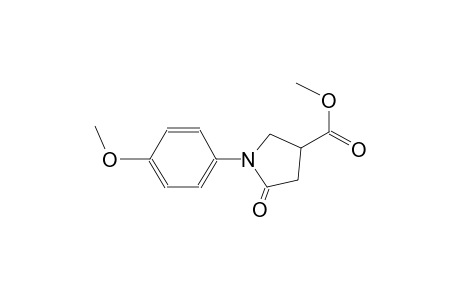methyl 1-(4-methoxyphenyl)-5-oxo-3-pyrrolidinecarboxylate