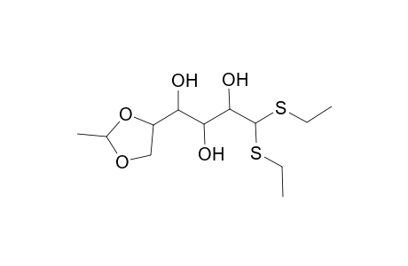 D-Mannose, 5,6-O-ethylidene-, diethyl mercaptal