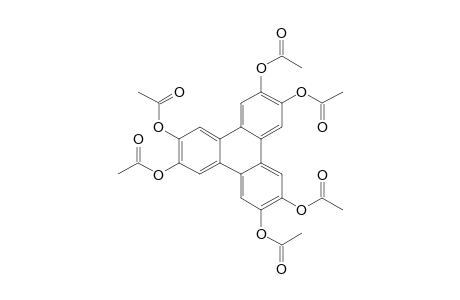 2,3,6,7,10,11-Hexaacetoxytriphenylene