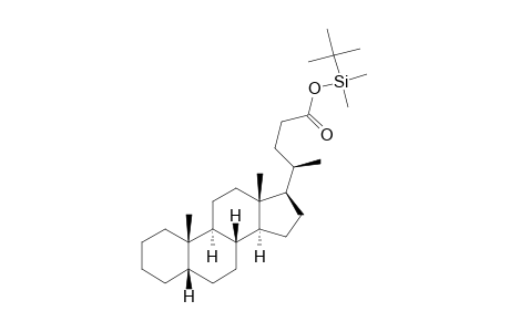 t-BDMS ester of cholanic acid