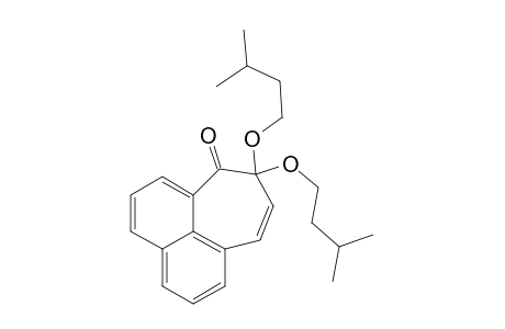 Cyclohepta[de]naphthalen-7(8H)-one, 8,8-bis(3-methylbutoxy)-