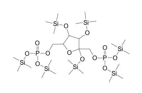 .beta.-D-Fructofuranose, 2,3,4-tris-O-(trimethylsilyl)-, bis[bis(trimethylsilyl) phosphate]