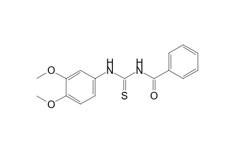 1-benzoyl-3-(3,4-dimethoxyphenyl)-2-thiourea