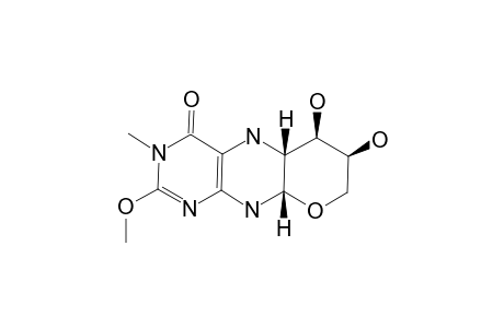 (3S,4R,4AR,10AS)-3,4,4A,5,6,7,10,10A-OCTAHYDRO-3,4-DIHYDROXY-7-METHYL-8-METHOXY-2H-PYRANO-[3,2-G]-PTERIDIN-6(7H)-ONE