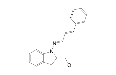 1-(Cinnamylideneamino)-2-hydroxymethylindoline