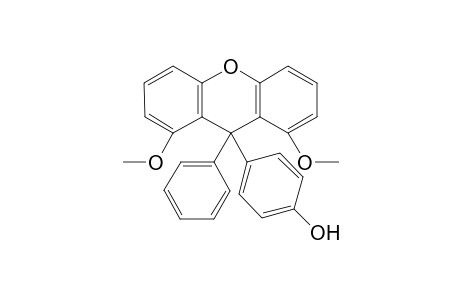 4-(1,8-Dimethoxy-9-phenylxanthen-9-yl)phenol