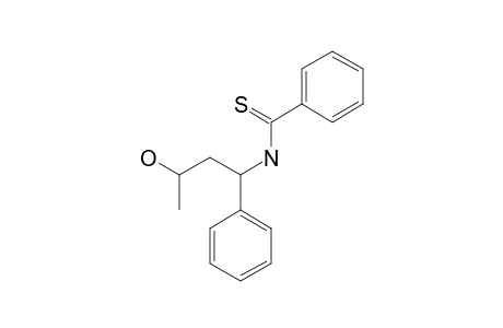 N-(3-HYDROXY-1-PHENYLBUTYL)-BENZENE-CARBOTHIOAMIDE;MAJOR-ISOMER