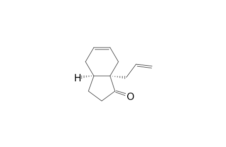7a-allyl-3aS,7aR-3a,4,7,7a-tetrahydroindan-1-one