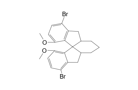 6,13-dibromo-9,10-dimethoxy-1a,2,3,4,4a,5-hexahydro-1H-indeno[2,1-d]fluorene