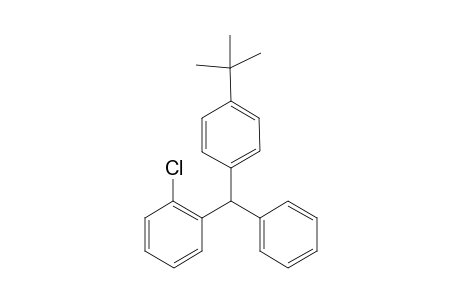 1-((4-(tert-Butyl)phenyl)(phenyl)methyl)-2-chlorobenzene