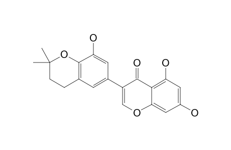 5,7-dihydroxy-3-(8-hydroxy-2,2-dimethyl-chroman-6-yl)chromone
