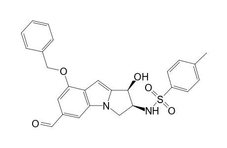 N-[(2S,3S)-5-benzoxy-7-formyl-3-hydroxy-2,3-dihydro-1H-pyrrol[1,2-a]indol-2-yl]-4-methyl-benzenesulfonamide
