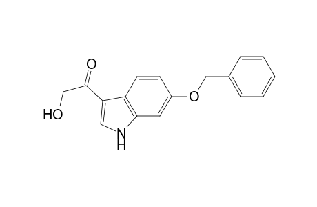 1-(6-benzoxy-1H-indol-3-yl)-2-hydroxy-ethanone