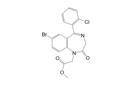 methyl [7-bromo-5-(2-chlorophenyl)-2-oxo-2,3-dihydro-1H-1,4-benzodiazepin-1-yl]acetate