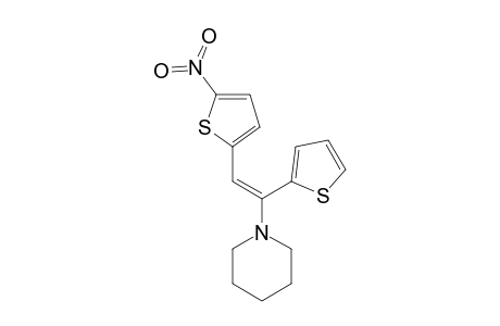 1-[2-(5-NITROTHIEN-2-YL)-1-(THIEN-2-YL)-VINYL]-PIPERIDINE