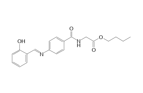 p-(salicylideneamino)hippuric acid, butyl ester