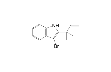 3-Bromo-2-(2-methylbut-3-en-2-yl)-1H-indole
