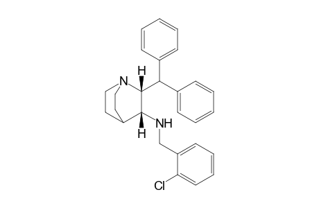 (2R,3R)-2-benzhydryl-N-[(2-chlorophenyl)methyl]-1-azabicyclo[2.2.2]octan-3-amine