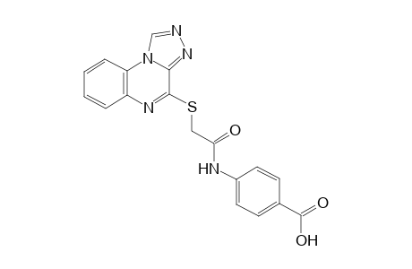 4-(2-([1,2,4]Triazolo[4,3-a]quinoxalin-4-ylthio)acetamido)benzoic acid