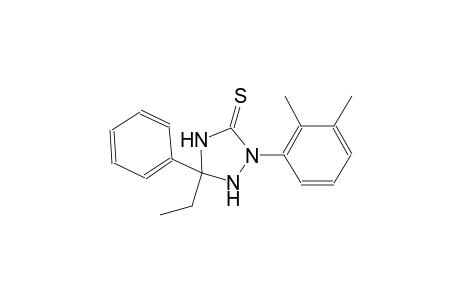 2-(2,3-Dimethylphenyl)-5-ethyl-5-phenyl-1,2,4-triazolidine-3-thione