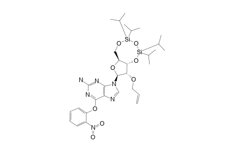 2'-O-ALLYL-6-O-(2-NITROPHENYL)-3',5'-O-(TETRAISOPROPYLDISILOXANE-1,3-DIYL)-GUANOSINE