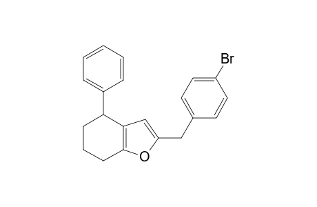 2-(4-Bromobenzyl)-4-phenyl-4,5,6,7-tetrahydrobenzofuran
