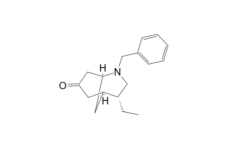 (1RS,4SR,5SR)-2-Benzyl-4-ethyl-2-azabicyclo[3.3.1]nonan-7-one