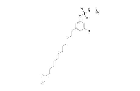 PANOSIALIN-WD;5-(13-METHYLPENTADECYL)-1,3-BENZENEDIOL-1-(SODIUM-SULFATE)