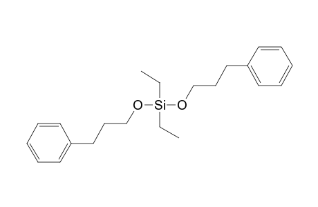 Silane, diethyldi(3-phenylpropoxy)-