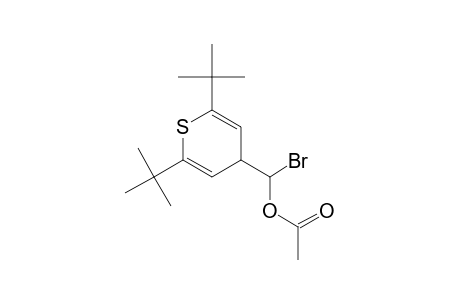 2,6-DI-tert-BUTYL-4H-THIIN-4-YLBROMOMETHYL-ACETATE