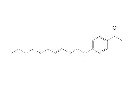 1-[4-[(5E)-dodeca-1,5-dien-2-yl]phenyl]ethanone