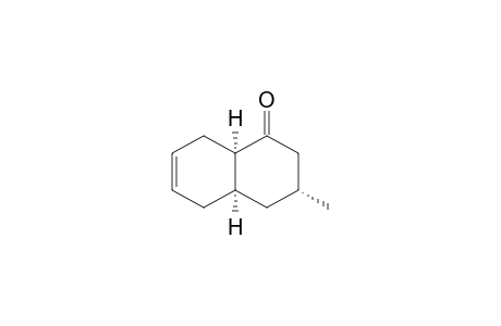 (3R,4aS,8aR)-3-methyl-3,4,4a,5,8,8a-hexahydro-2H-naphthalen-1-one