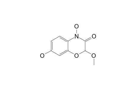 4,7-DIHYDROXY-2-METHOXY-2H-1,4-BENZOXAZIN-3(4H)-ONE