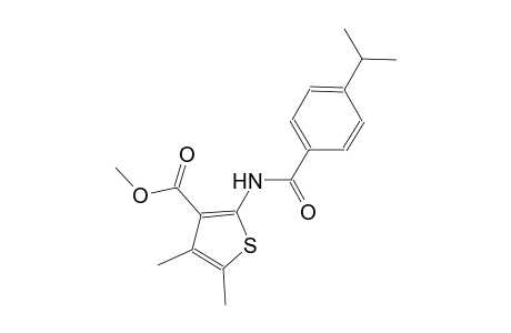 methyl 2-[(4-isopropylbenzoyl)amino]-4,5-dimethyl-3-thiophenecarboxylate